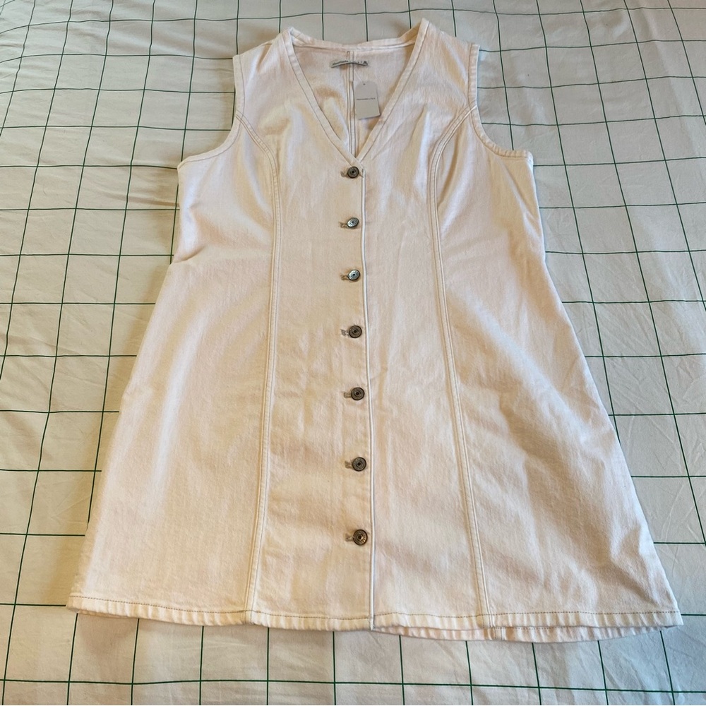Abercrombie and Fitch The A&F Mara Denim Vest Mini Dress